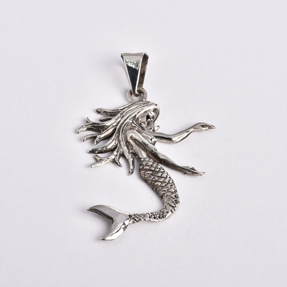 Jewelry - Sterling 925 Mermaid Pendant